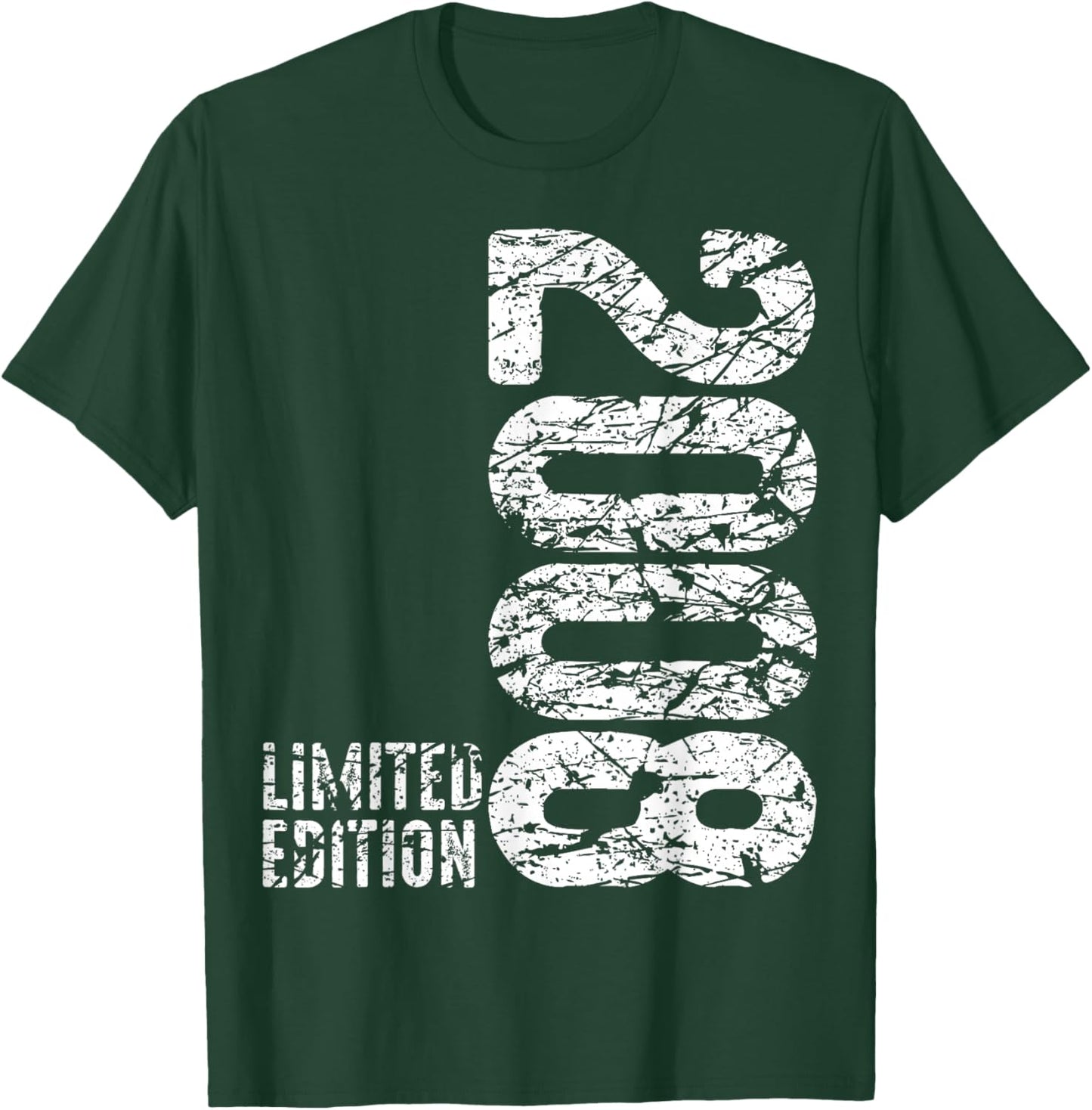 18ème Anniversaire garçon Fille 18 Ans 2008 Cadeau drôle T-Shirt - T-Shirt | Forest