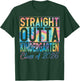 Straight Outta Kindergarten Graduate Funny 2026 Kindergarten T-Shirt - T-Shirt | Forest