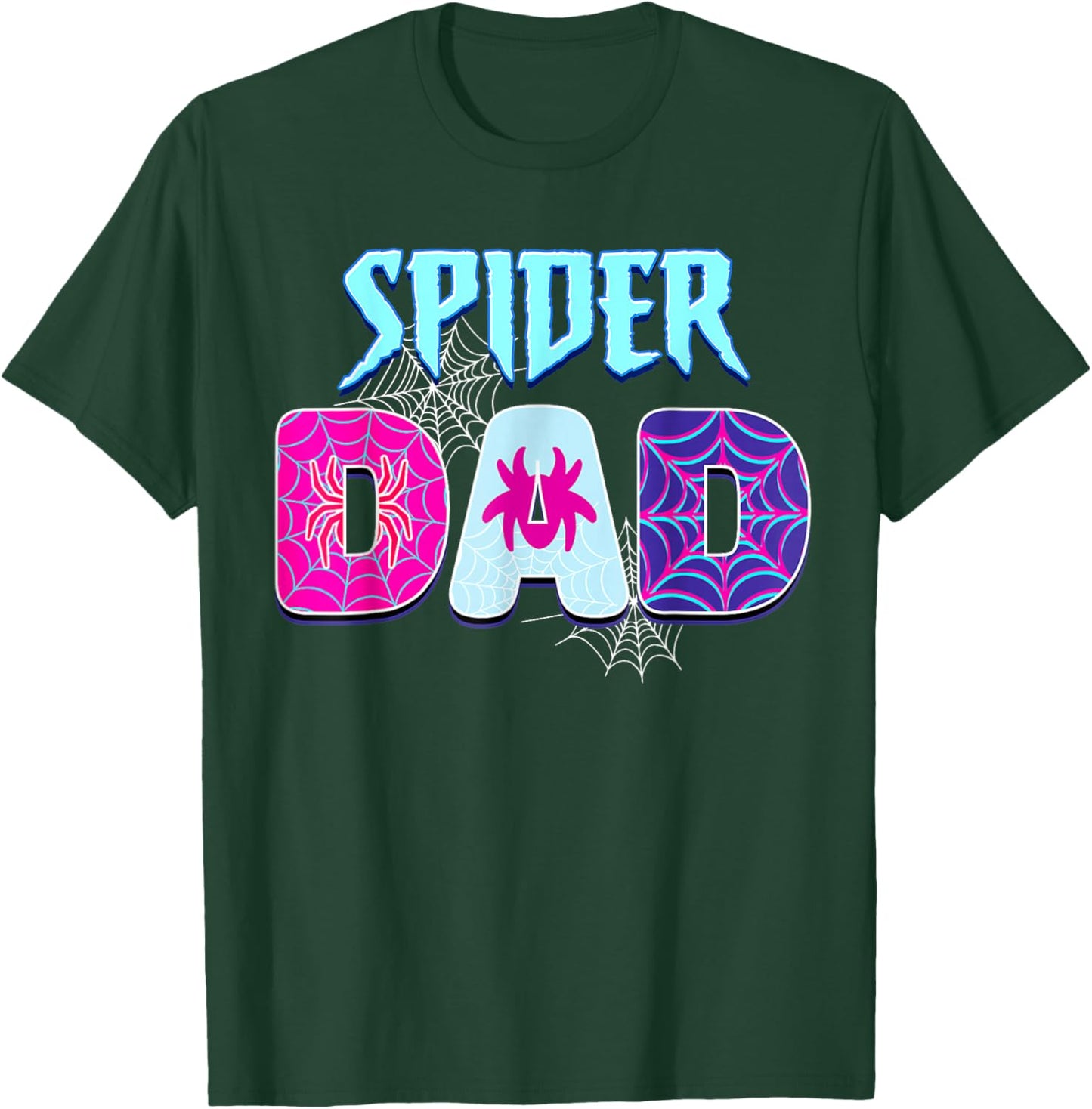 Parents Mom Spider Dad Mothers Day Matching Family Birthday T-Shirt - T-Shirt | Forest