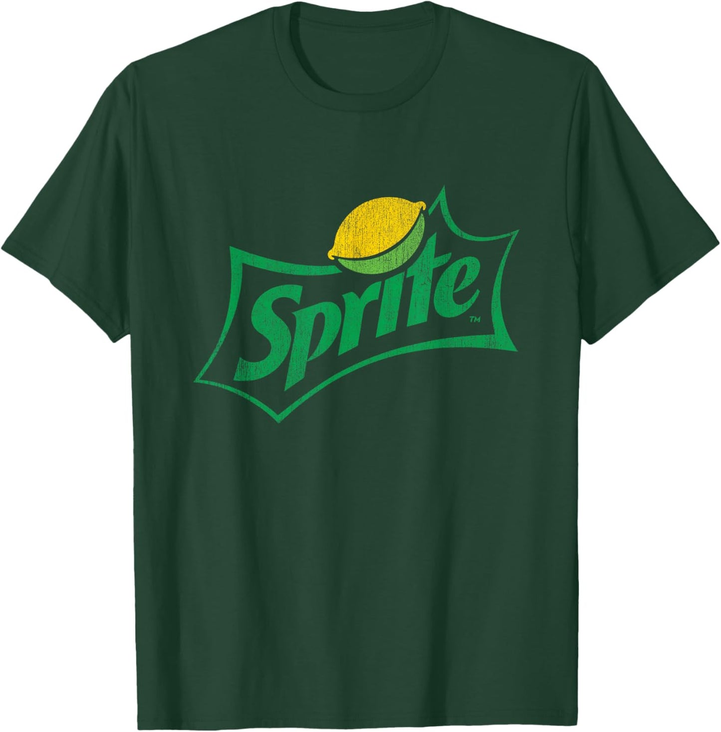 Sprite Distressed Logo T-Shirt - T-Shirt | Forest