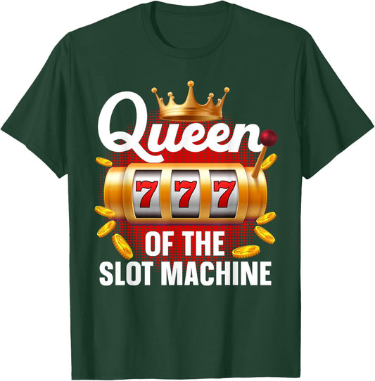 Funny Slot Machine Art Girls Casino Slot Machine T-Shirt - T-Shirt | Forest