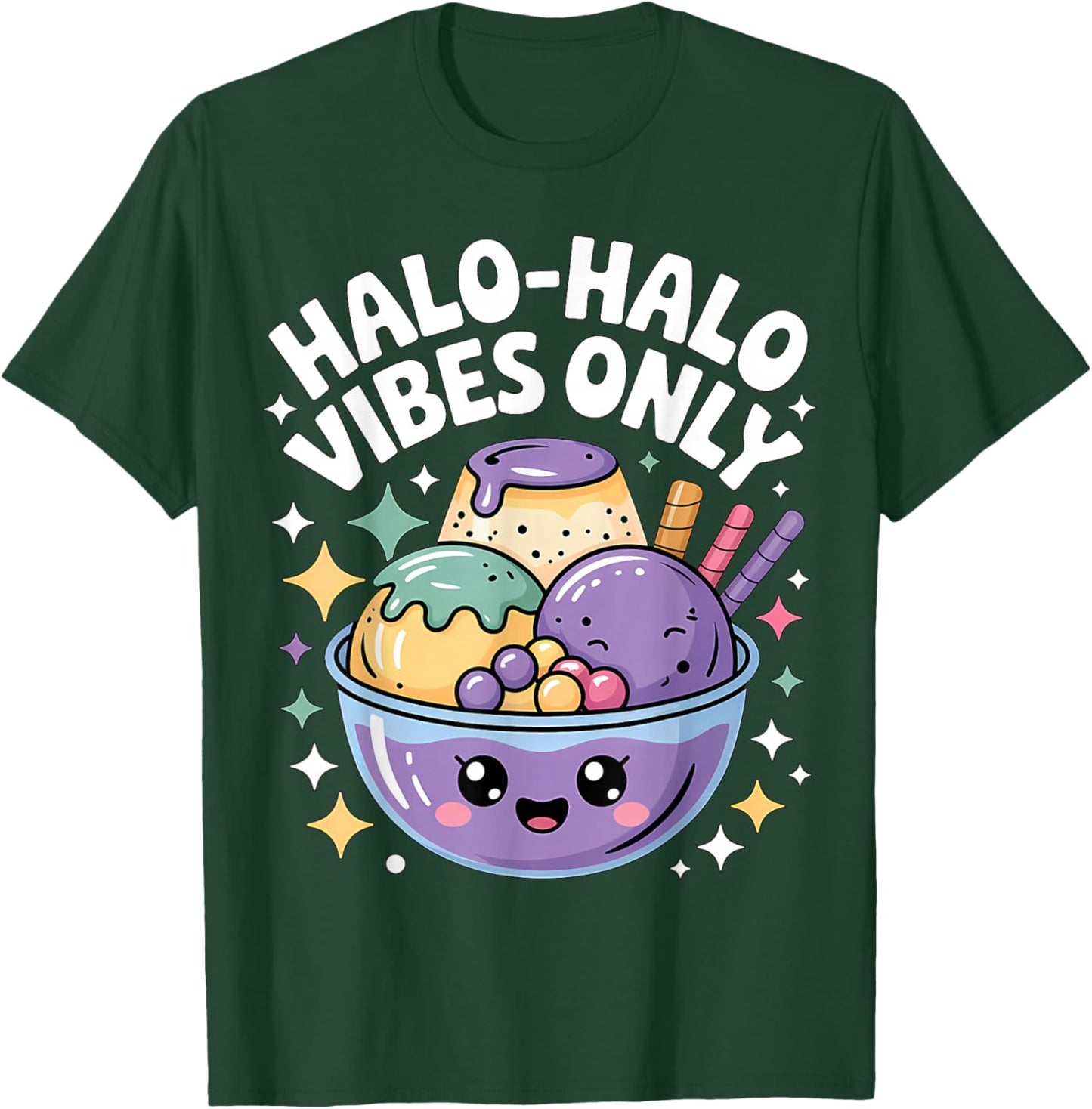 Cute Halo-Halo Filipino Dessert Pinay Pinoy T-Shirt - T-Shirt | Forest