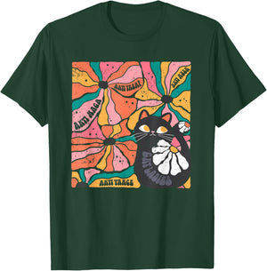 Cat Ladies Anti Trump Anti Vance, Vintage Cats Against Trump T-Shirt - T-Shirt | Forest