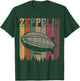 Zeppelin Retro Dirigible Vintage Zepelin Airship T-Shirt - T-Shirt | Forest