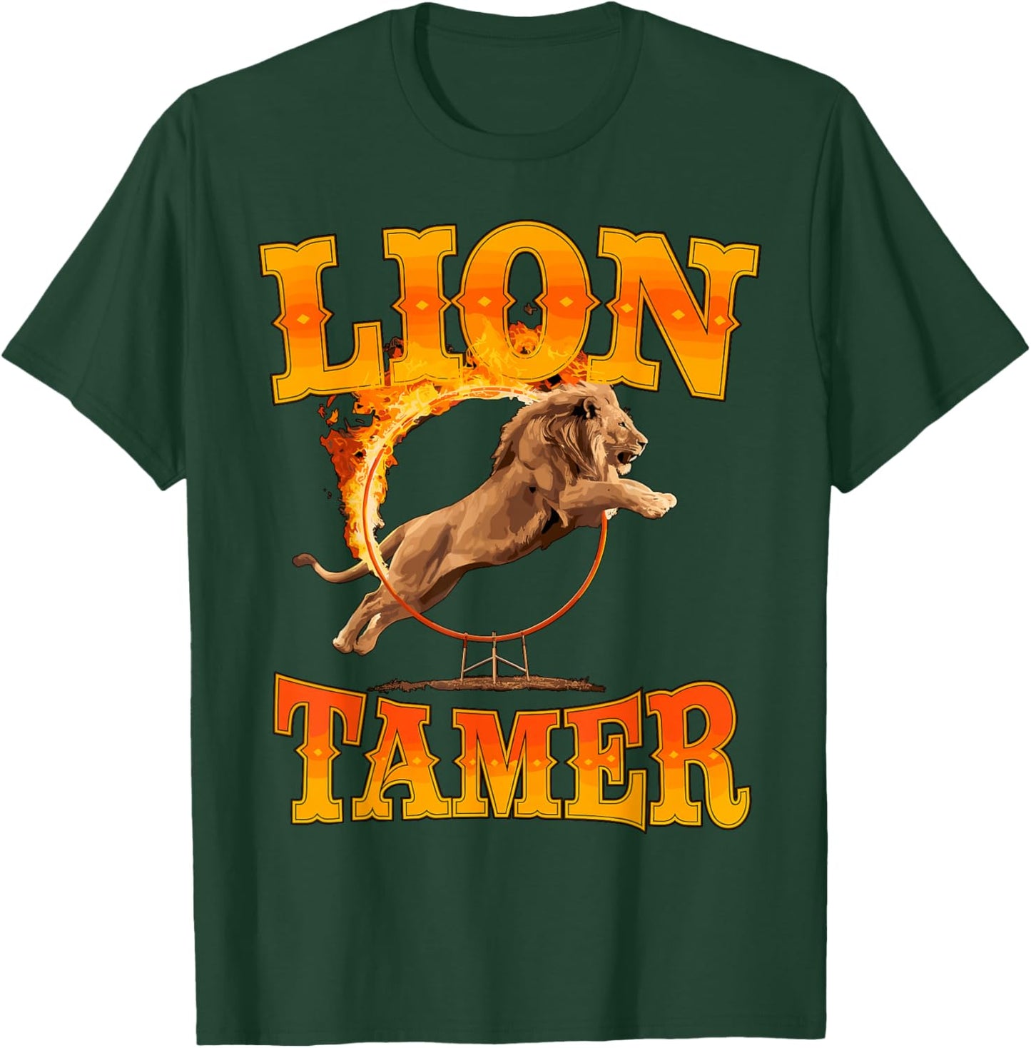 Lion Tamer Costume Circus Staff Carnival T-Shirt - T-Shirt | Forest