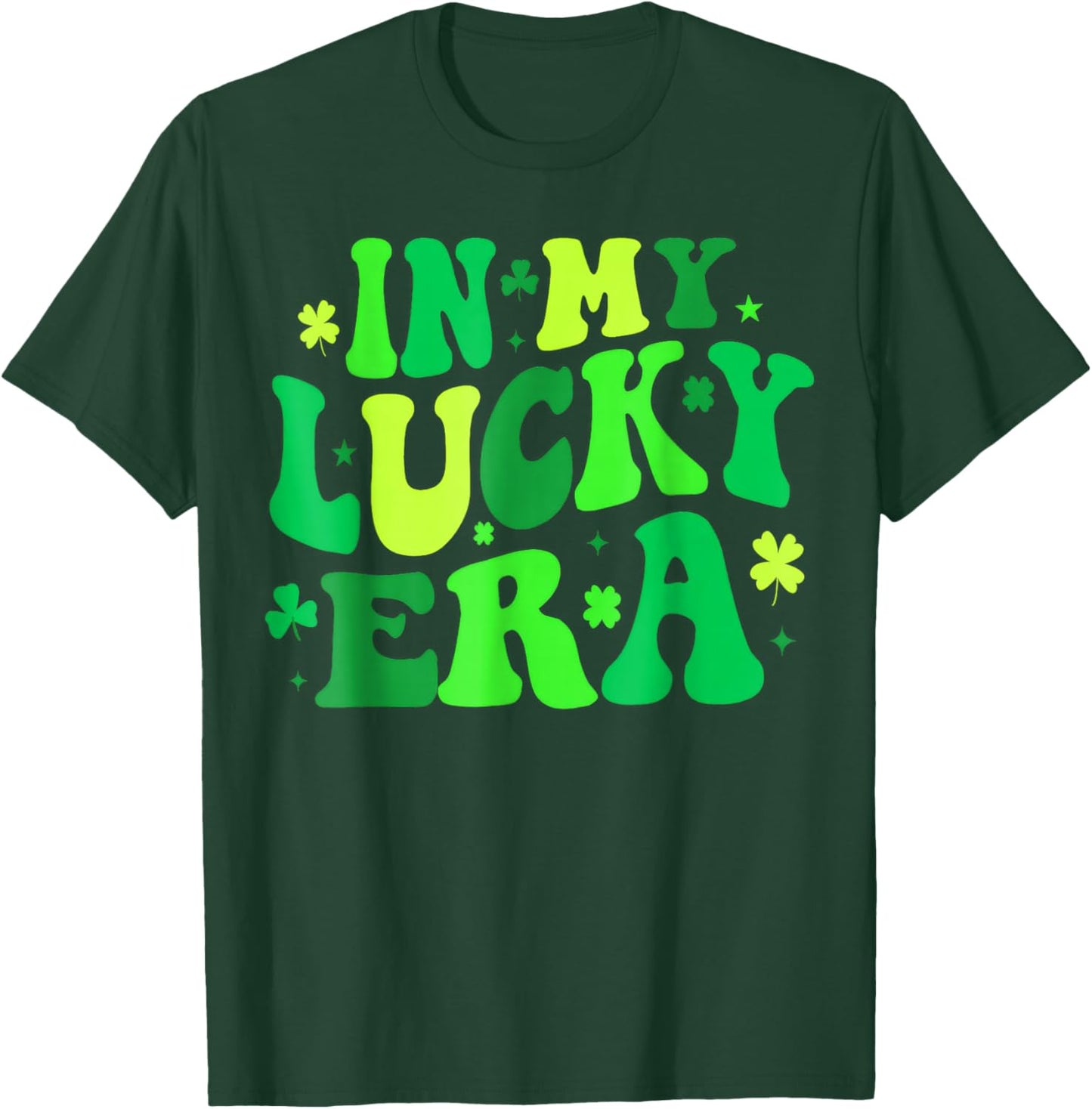 in My Lucky Era St Patrick Paddy Day T-Shirt - T-Shirt | Forest