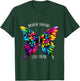 Broken Crayons Still Colors Mental Health Awareness Graphic T-Shirt - T-Shirt | Forest
