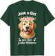 Just a Girl Who Loves Golden Retrievers Girls Who Love Dogs T-Shirt - T-Shirt | Forest