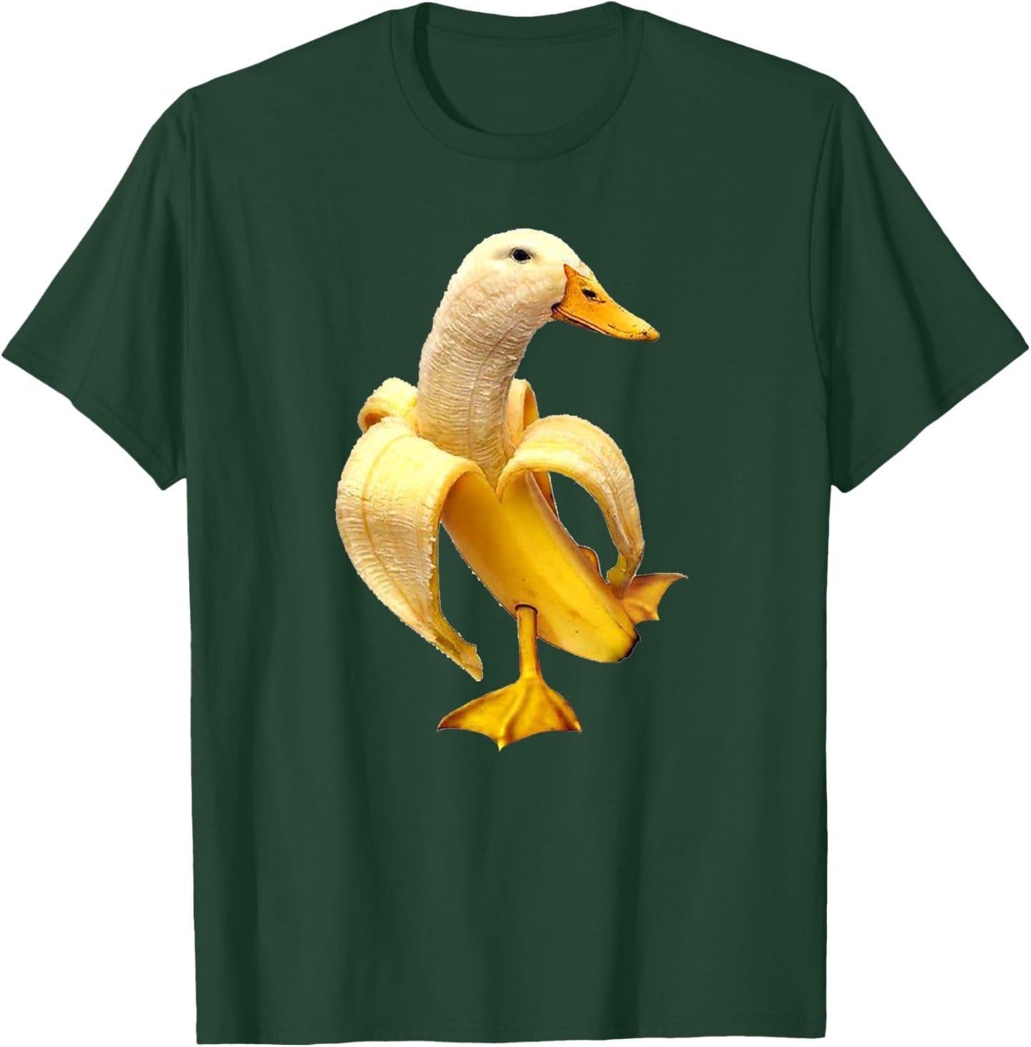Bananen-Ente Premium T-Shirt - T-Shirt | Forest