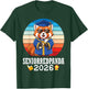 Senior Red Panda 2026 Class of Graduation Day with Diploma T-Shirt - T-Shirt | Forest