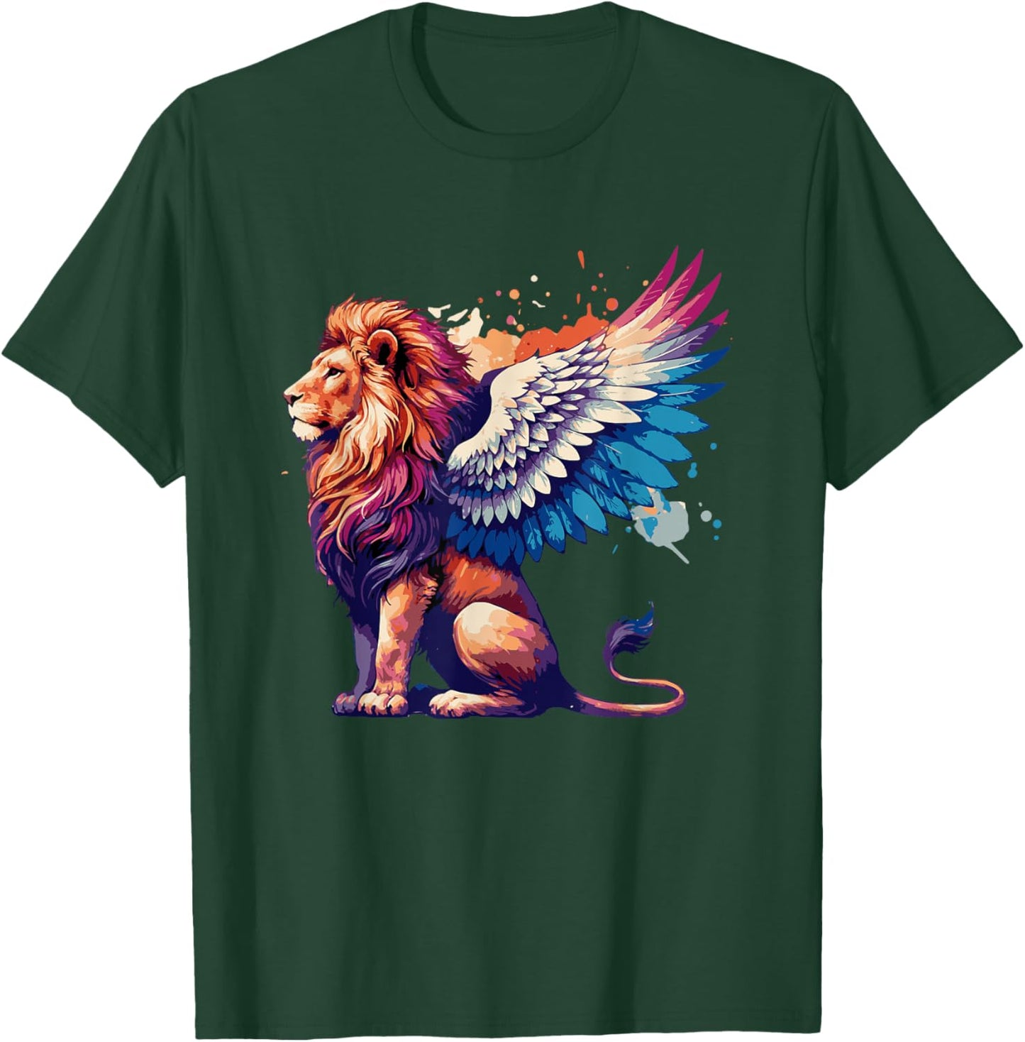 Winged Lion Griffin T-Shirt - T-Shirt | Forest