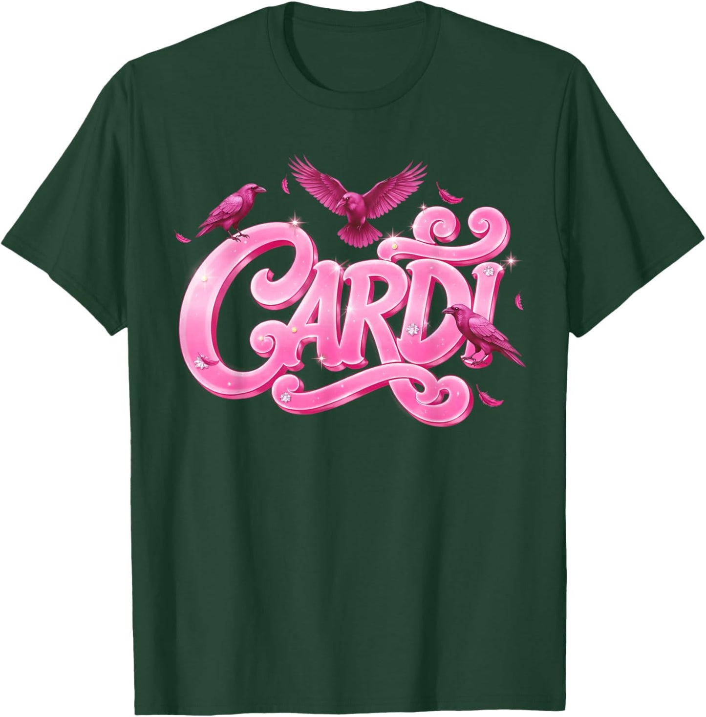 Cardi First Name Birthday Personalized Women Kids T-Shirt - T-Shirt | Forest