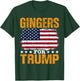 Gingers for Trump Patriotic T-Shirt - T-Shirt | Forest