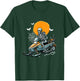 Skeleton Snowmobile Halloween Costume Sports Lover Family T-Shirt - T-Shirt | Forest