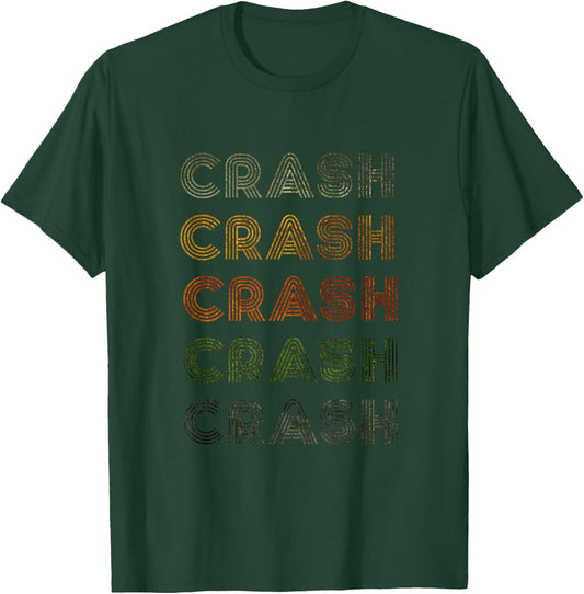 Love Heart Crash Grunge Vintage Style Black Crash T-Shirt - T-Shirt | Forest