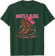 Howdy Country Rodeo Girl Western Boots & Bling its a Cowgirl T-Shirt - T-Shirt | Forest