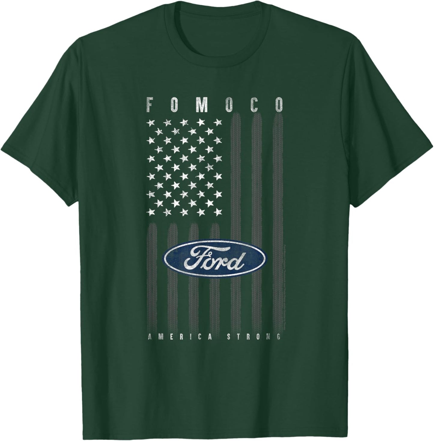 Ford USA Flag T-Shirt - T-Shirt | Forest