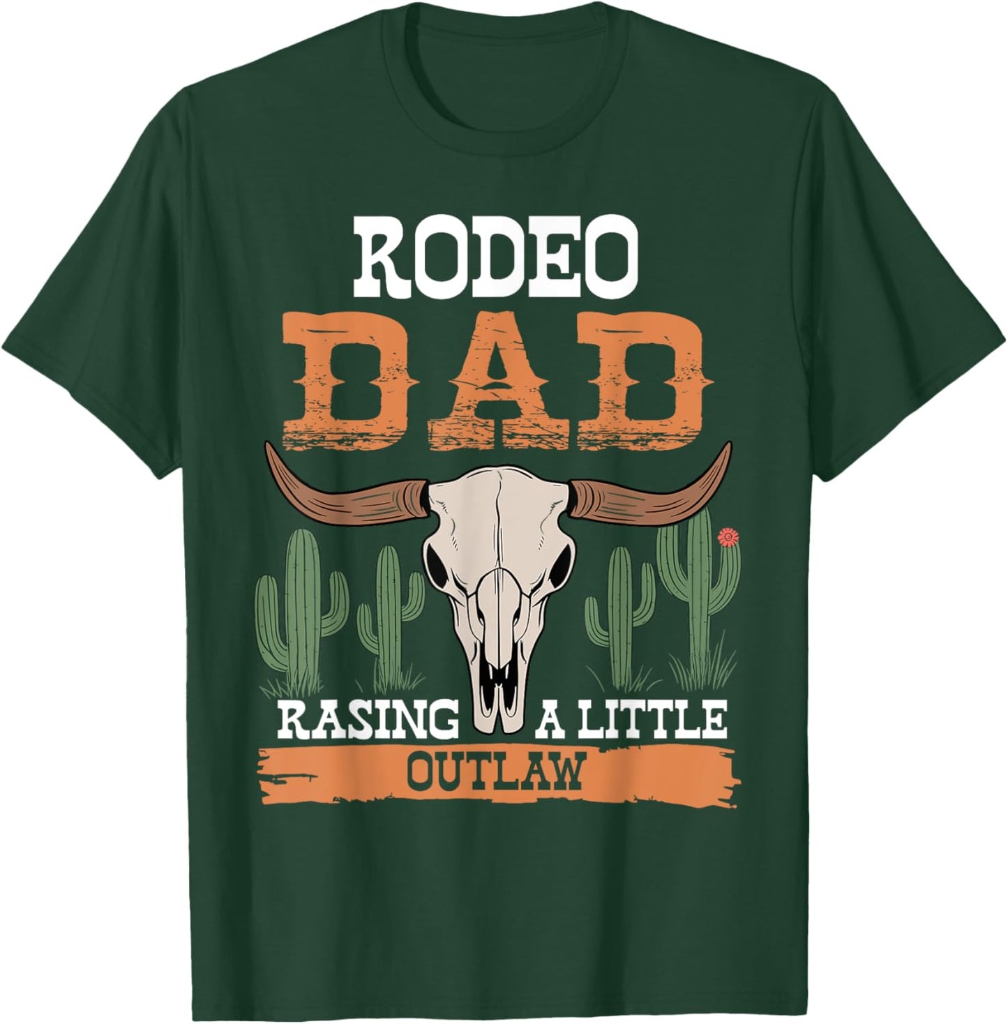 Dad Birthday Cowboy Cowgirl Western Rodeo Daddy Bday Party T-Shirt - T-Shirt | Forest