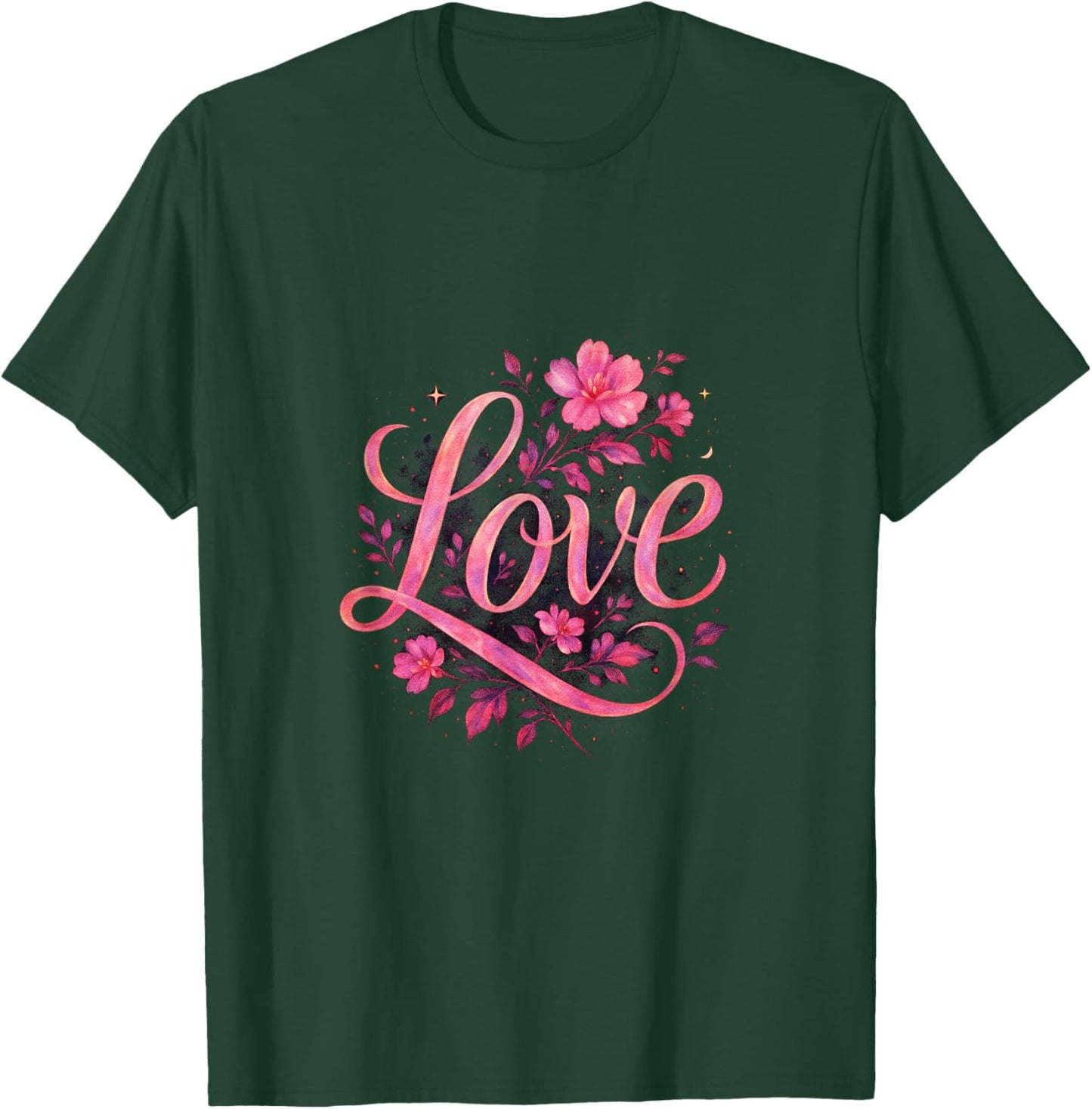 Love - Inspirational Art T-Shirt - T-Shirt | Forest