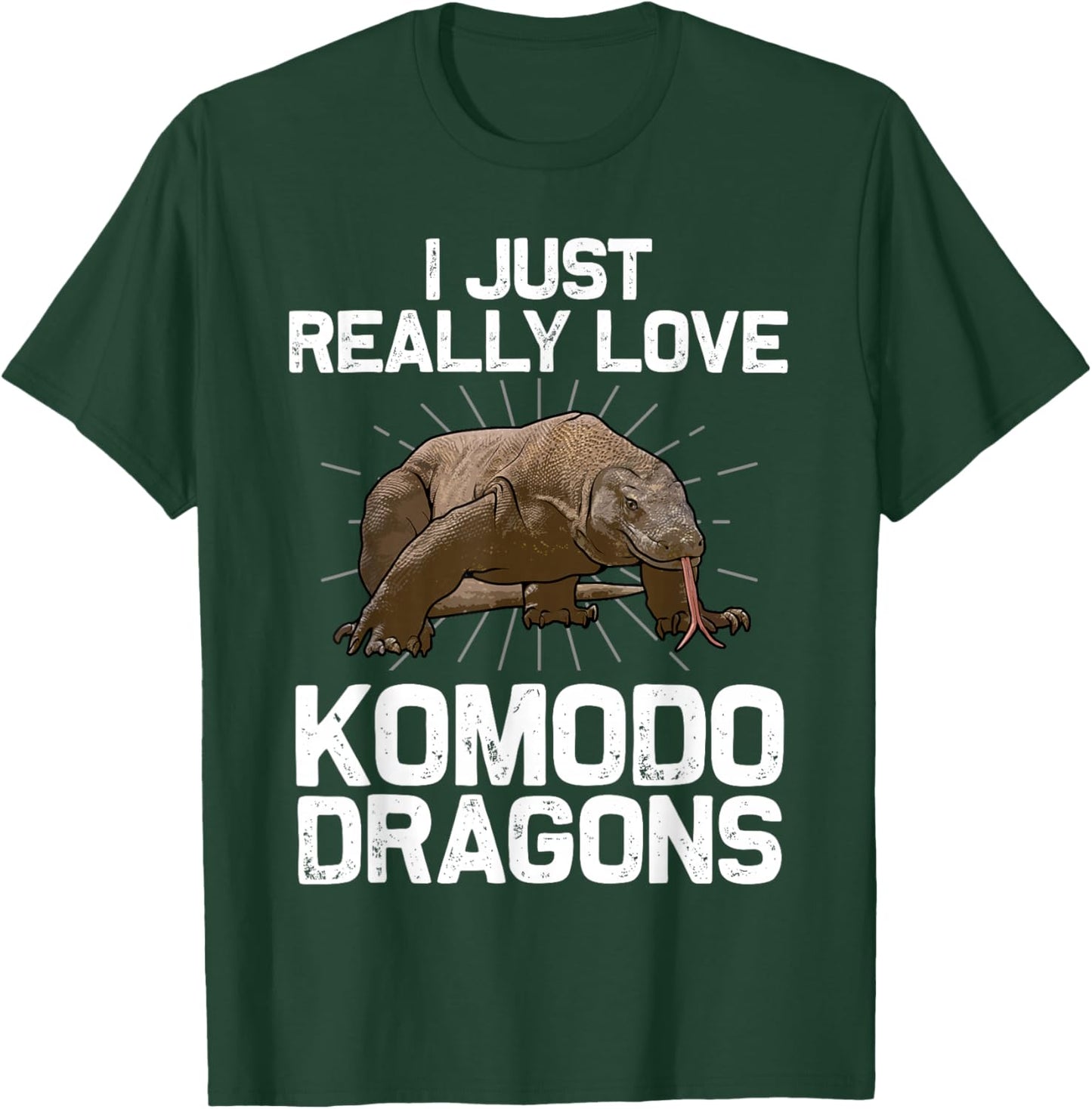 Komodo Dragon Design Women Kids Komodo Dragon Lover T-Shirt - T-Shirt | Forest