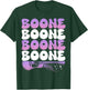 Retro Boone First Name Personalized Groovy 80's T-Shirt - T-Shirt | Forest