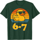67 Rubber Duck Funny Duckie Six Seven Meme 6-7 Toddler Boys T-Shirt - T-Shirt | Forest