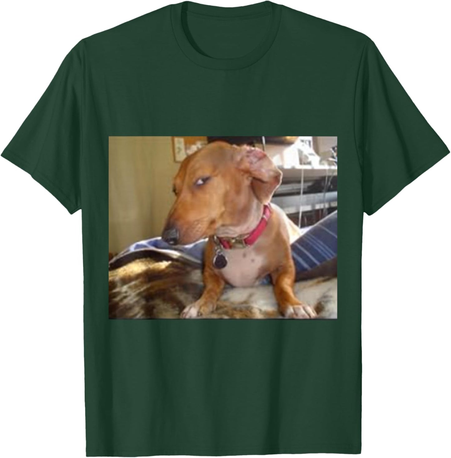 Bombastic Side Eye Funny Dog Women Girls Kids T-Shirt - T-Shirt | Forest