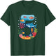 5. Geburtstag Ozean und Meerestiere Hai Kinder fünf Jahre alt T-Shirt - T-Shirt | Forest