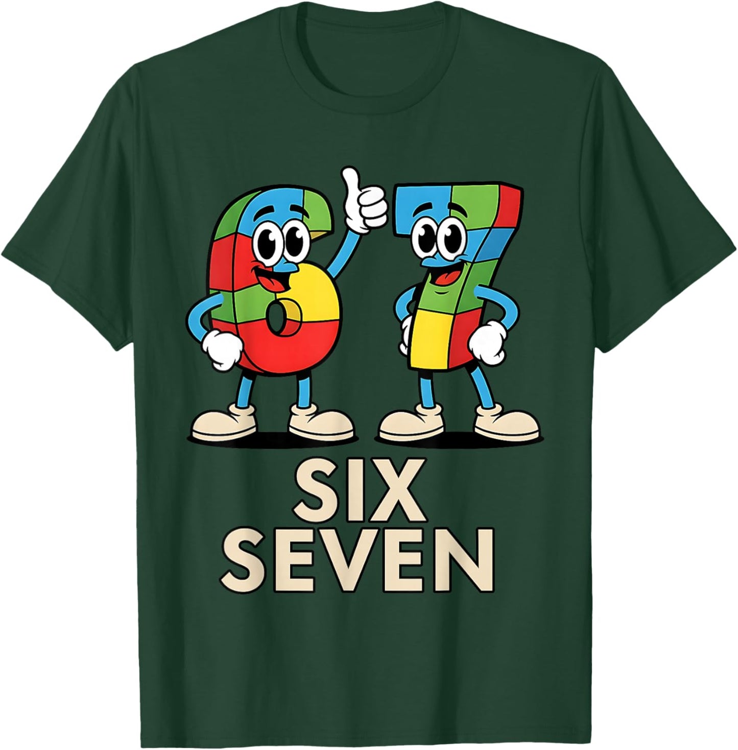 67 Italian Brain Red Funny Italian Brain Red Kids 67 Six Seven T-Shirt - T-Shirt | Forest