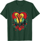 Goblincore Pelican Graphic for Valentines Day Men Women T-Shirt - T-Shirt | Forest