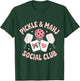 Pickle and Mahj Mahjong and Pickleball Social Club Mahjong T-Shirt - T-Shirt | Forest