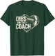 Dibs On The Coach Football Heart Wife Women Men Kids T-Shirt - T-Shirt | Forest