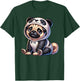 Pug Cartoon Dog Costume Carnival Panda T-Shirt - T-Shirt | Forest