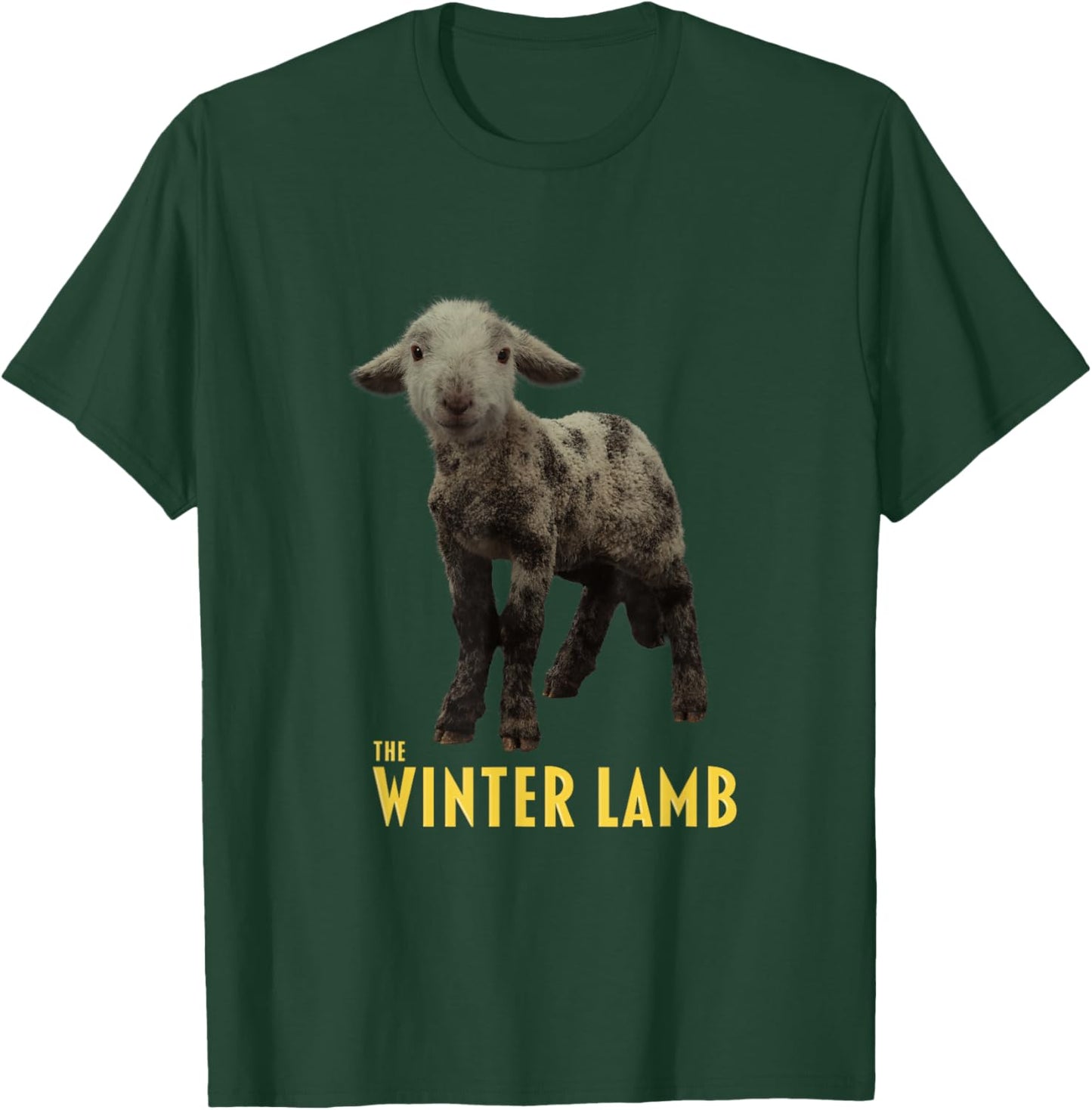 The Winter Lamb T-Shirt - T-Shirt | Forest