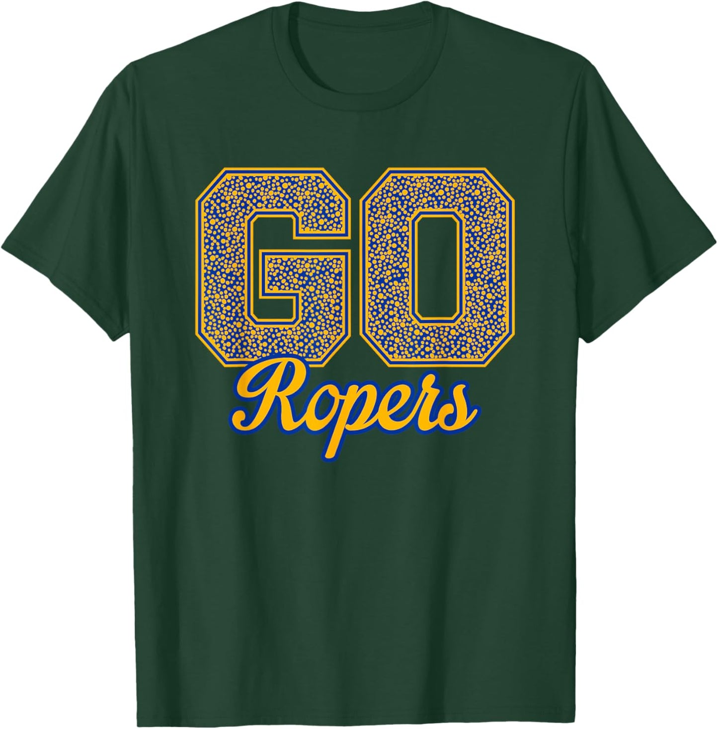 Will Rogers Ropers GO! School Pride T-Shirt - T-Shirt | Forest