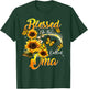 Blessed To Be Called Oma Sunflower Mother's Day T-Shirt - T-Shirt | Forest