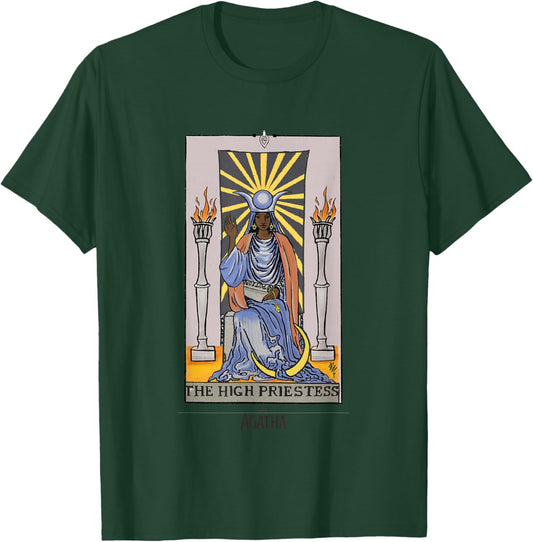 Marvel Agatha All Along The High Priestess Vintage Tarot T-Shirt - T-Shirt | Forest