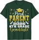 Proud Parent of 8th Grade Graduate 2026 Middle Graduation T-Shirt - T-Shirt | Forest