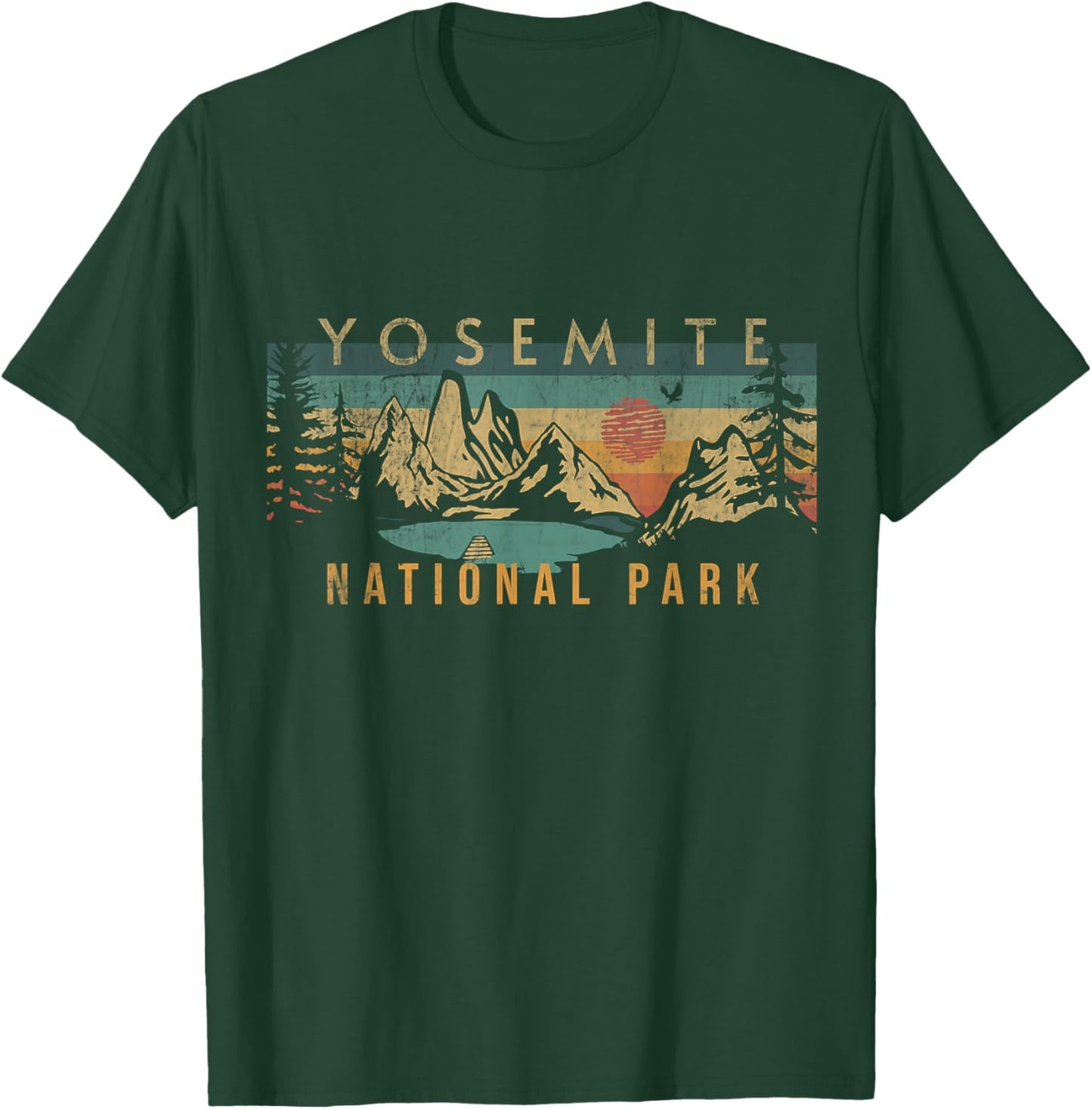 Parc National de Yosemite T-Shirt - T-Shirt | Forest