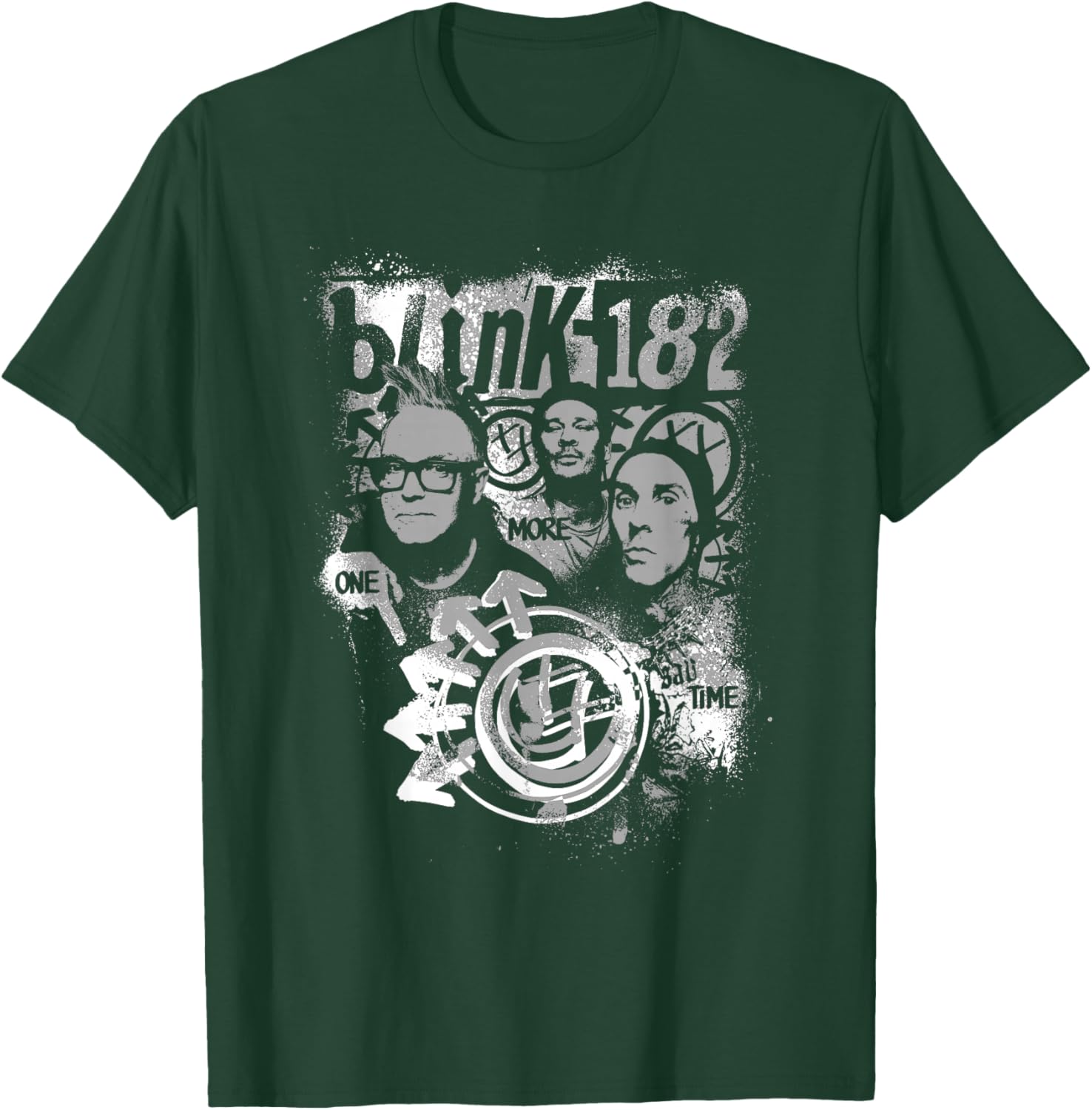 Official Blink-182 One More Time Portrait T-Shirt - T-Shirt | Forest