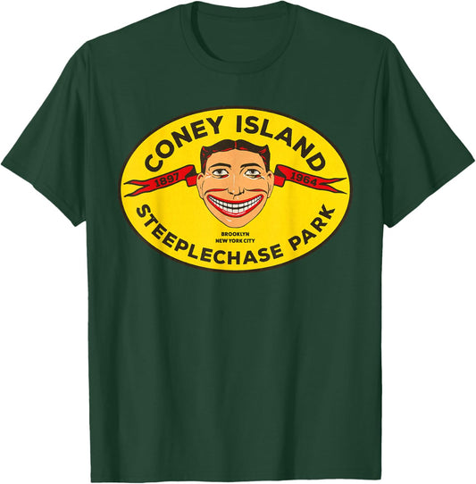 Coney Island Amusement Park T-Shirt - T-Shirt | Forest