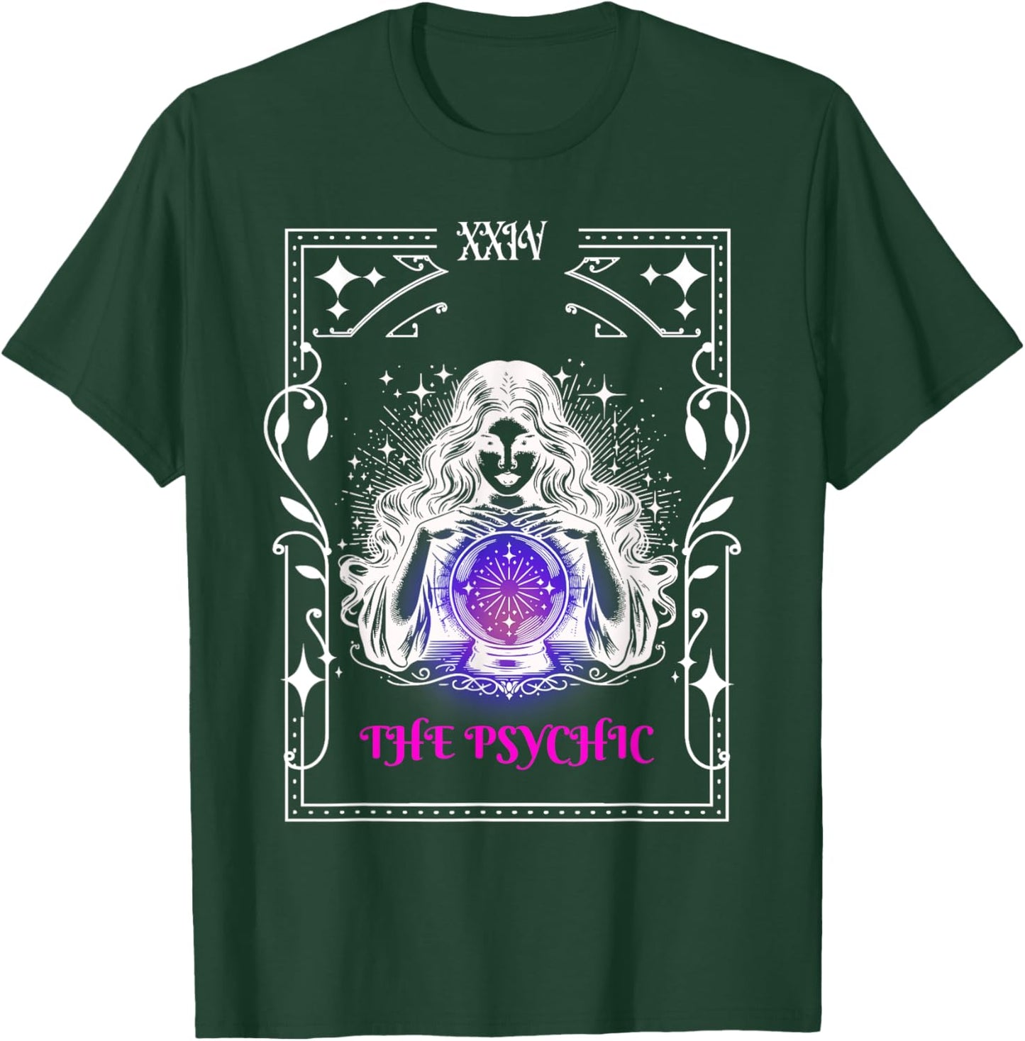 The Psychic Reader Gypsy Women Tarot Ball Reader T-Shirt - T-Shirt | Forest