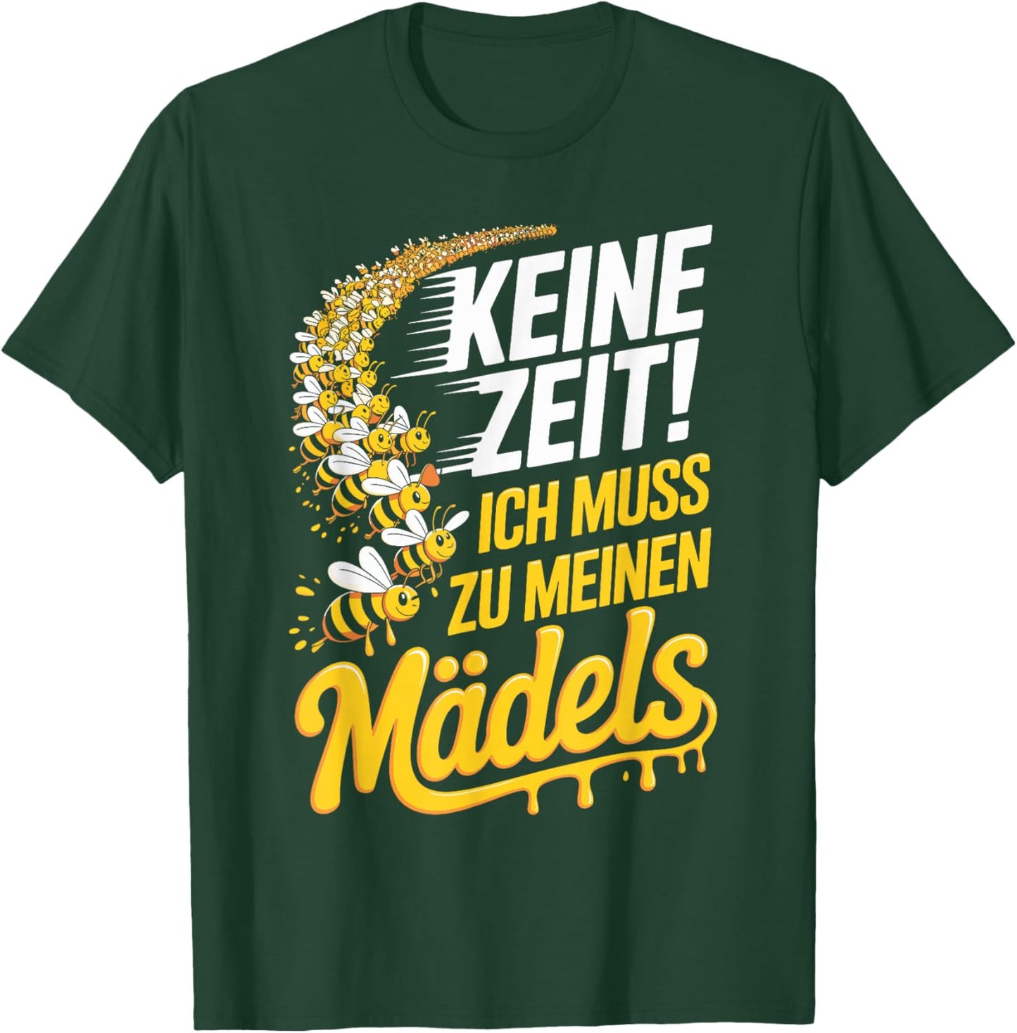 Keine Zeit Ich Muss Zu Meinen Mädels Bienenzüchter Bienen T-Shirt - T-Shirt | Forest