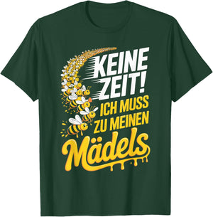Keine Zeit Ich Muss Zu Meinen Mädels Bienenzüchter Bienen T-Shirt - T-Shirt | Forest