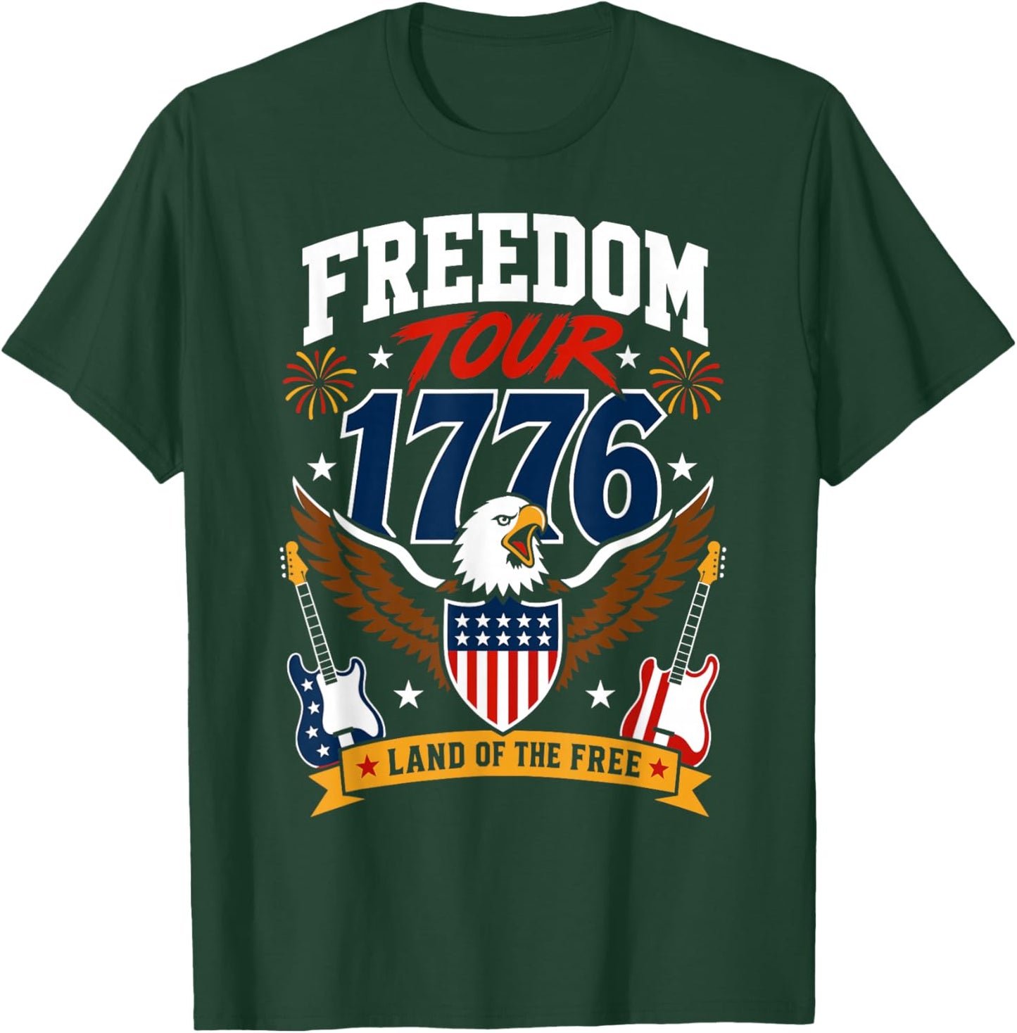 250 Years American 250th Anniversary USA Patriotic 4th July T-Shirt - T-Shirt | Forest
