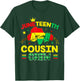 Juneteenth Cousin Crew African Afro Boys Girls Kids Toddler T-Shirt - T-Shirt | Forest