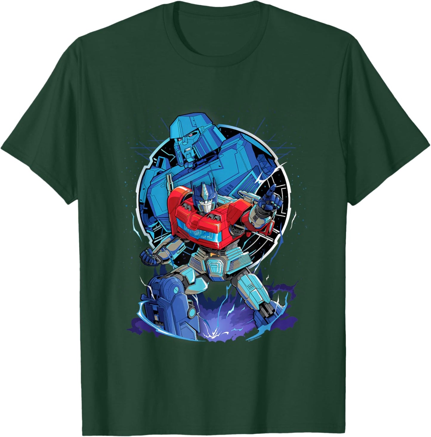 Transformers One Optimus Prime Megatron Lurking T-Shirt - T-Shirt | Forest