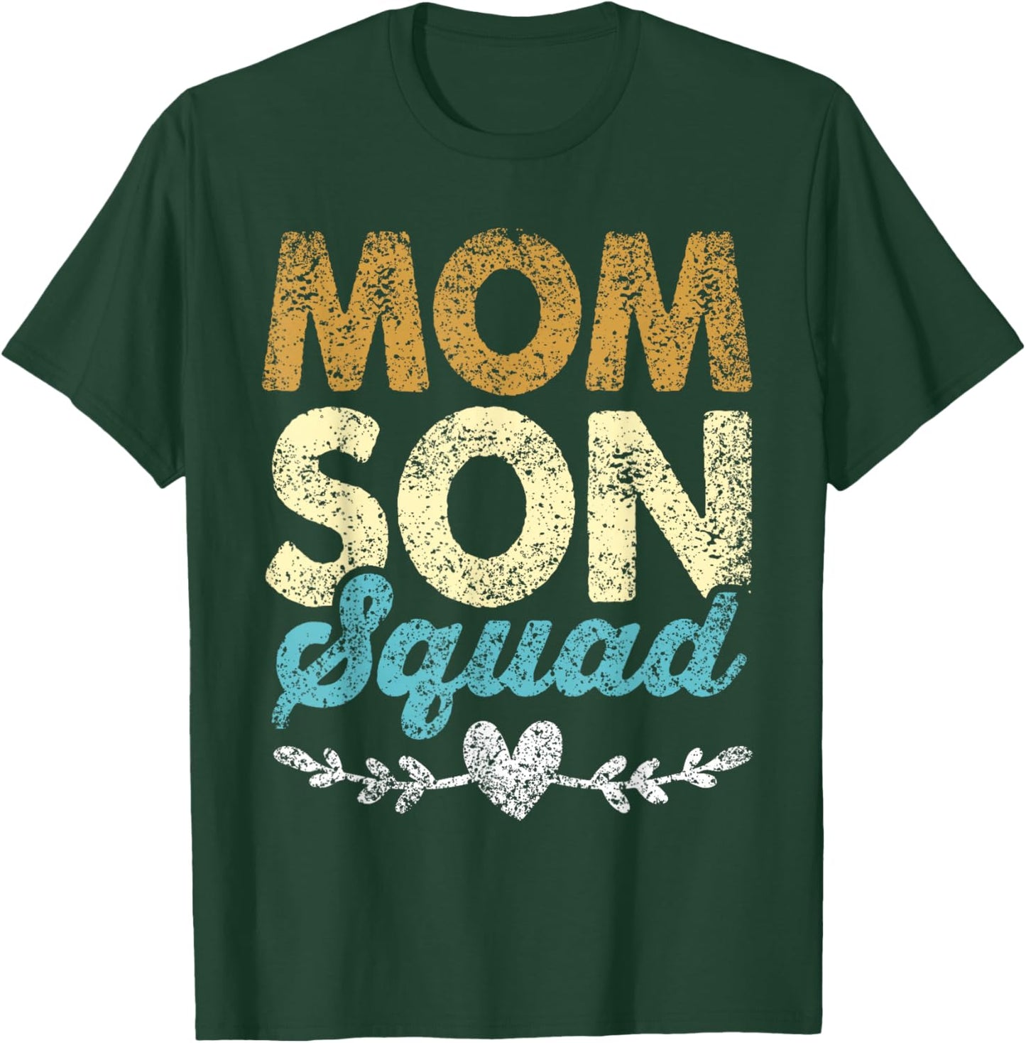 Mommy Son Squad Sons Matching Mom Mother's Day Mother Son T-Shirt - T-Shirt | Forest