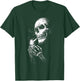 Gritty Skeleton Lighting Smoke T-Shirt - T-Shirt | Forest