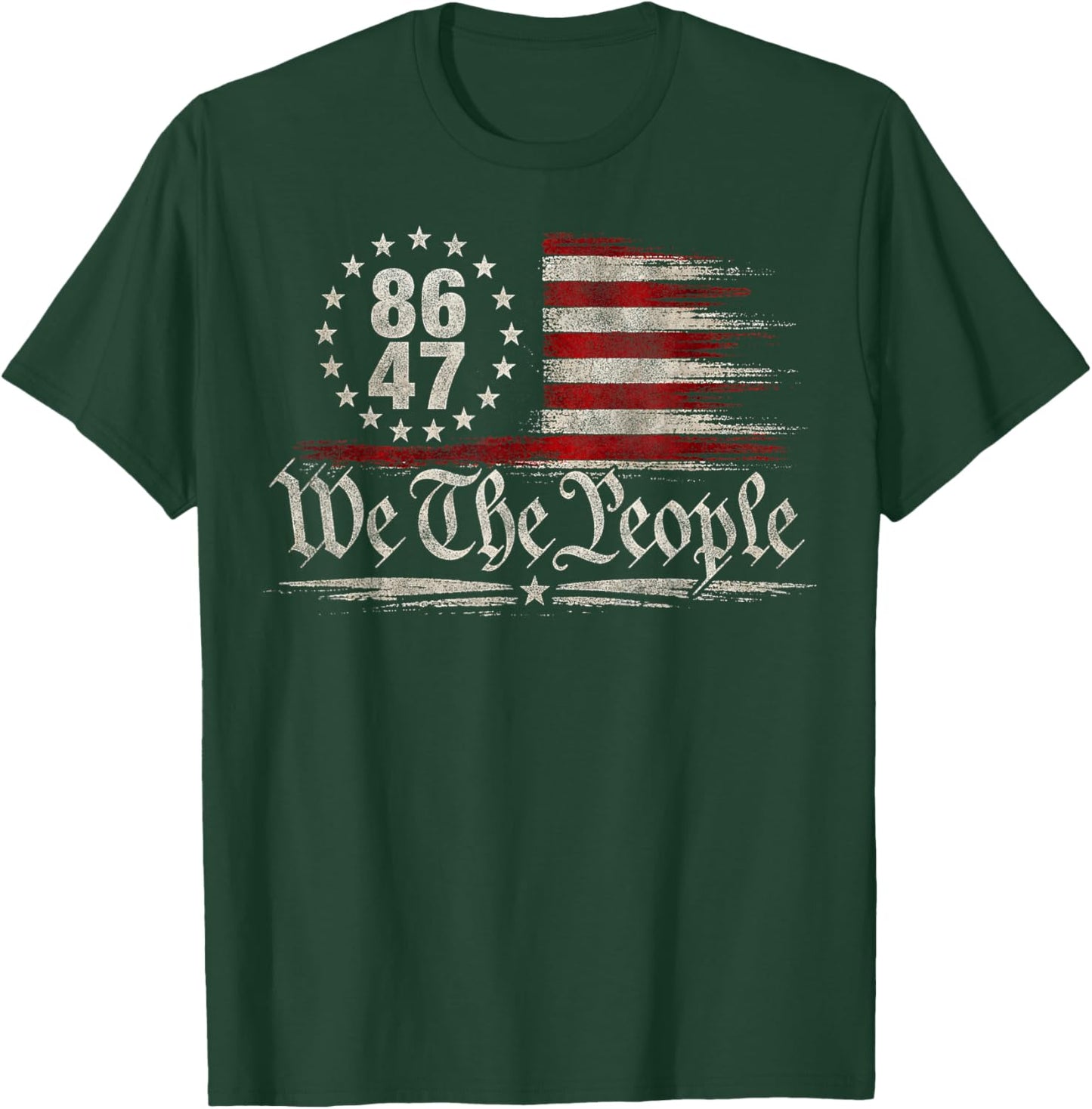 Retro Vintage 8647 T-Shirt - T-Shirt | Forest